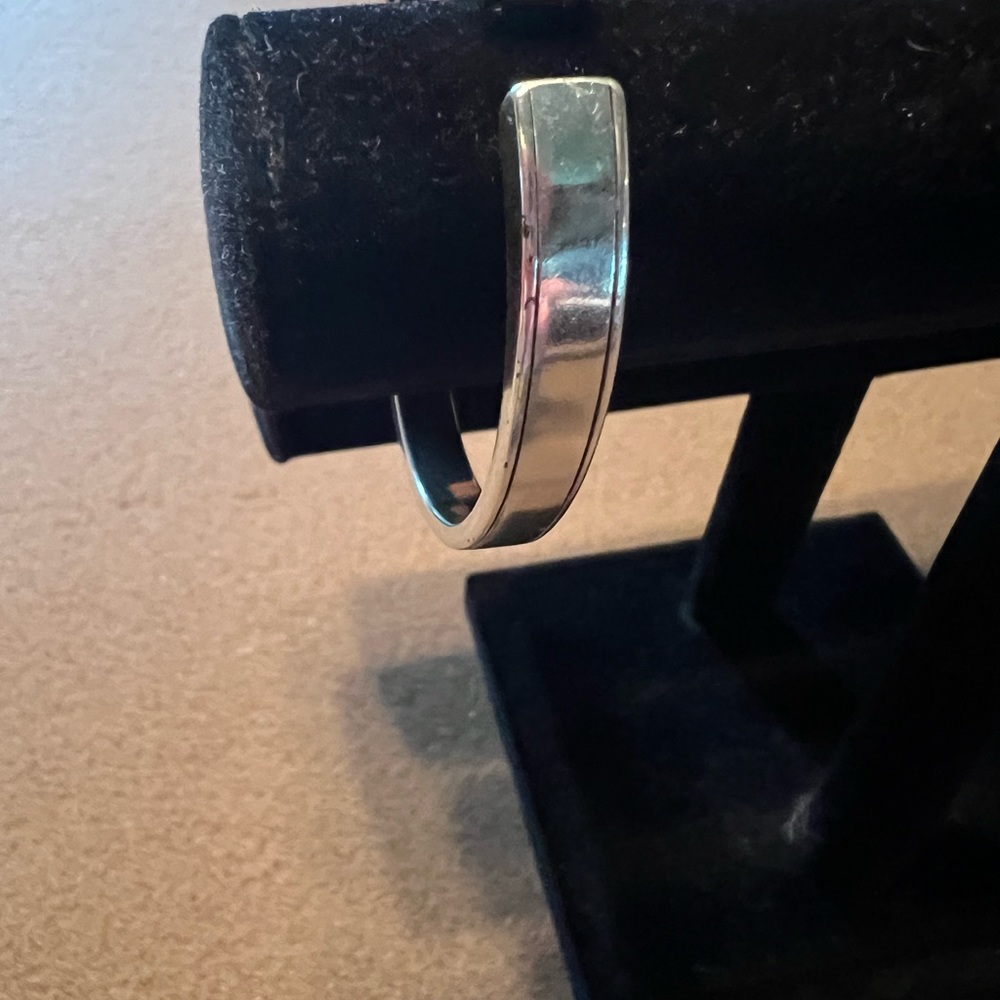 Brighton bangle bracelet. Silver tone, size medium - Picture 5 of 6